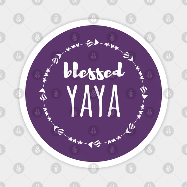 Blessed Yaya Tribal Arrows Magnet by Hello Sunshine